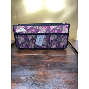 SupreGear Floral‎ Purple Walker Wheelchair Organizer Bag Tote Storage Pockets